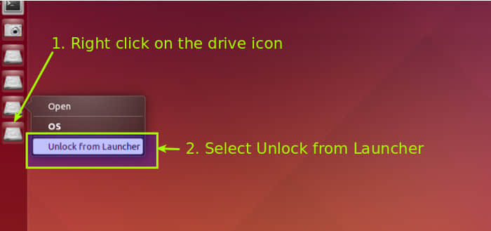 Remove drive cons from Ubuntu 14.04 unity launcher