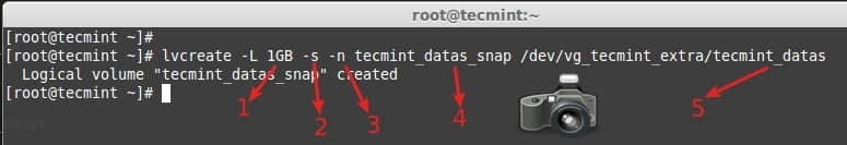 Create LVM Snapshot