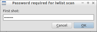 Password required for iwlist scan_001