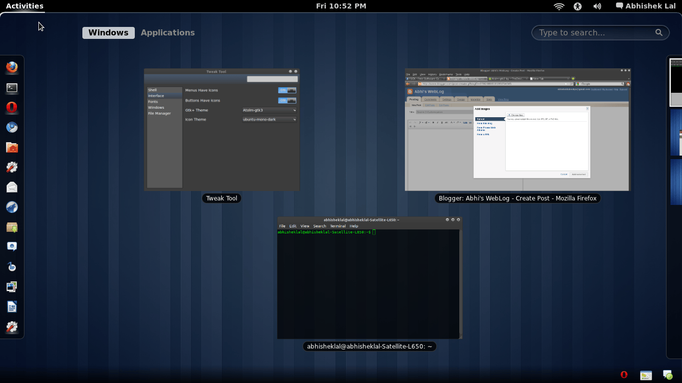 GNOME 3.10