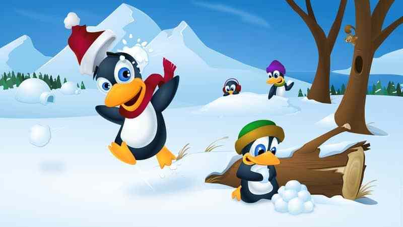 Christmas Linux Wallpapers