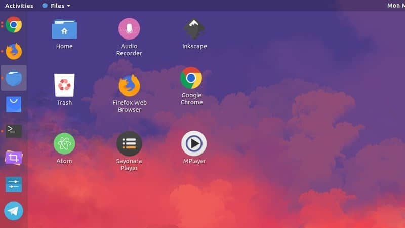 Application Shortcuts on Desktop in Ubuntu with GNOME desktop