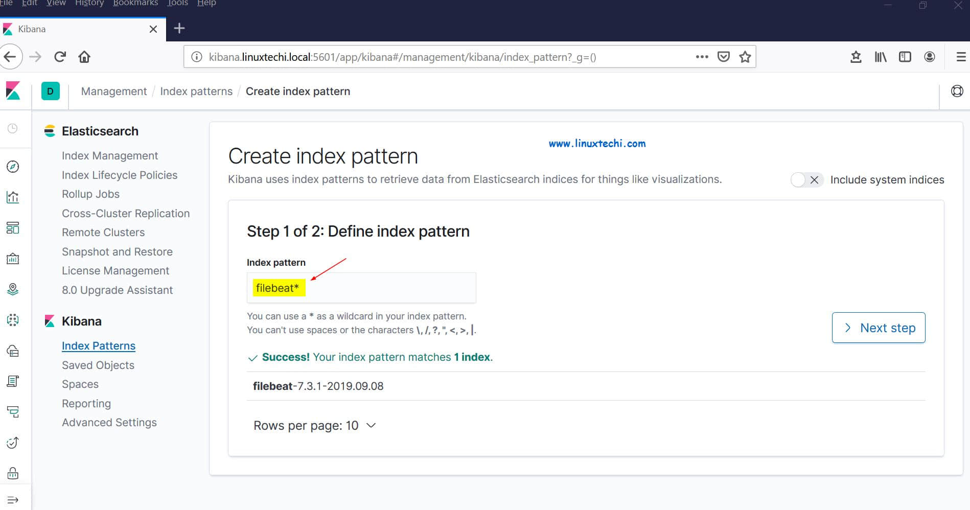 Define-Index-Pattern-Kibana-RHEL8