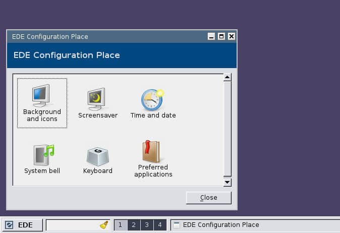 EDE Configuration Place