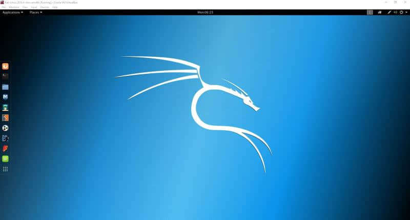 Kali Linux 运行在 VirtualBox 中