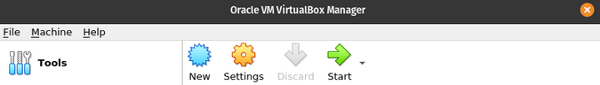 创建一个新的 VirtualBox 虚拟机