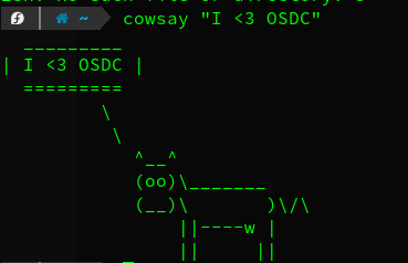 Cowsay