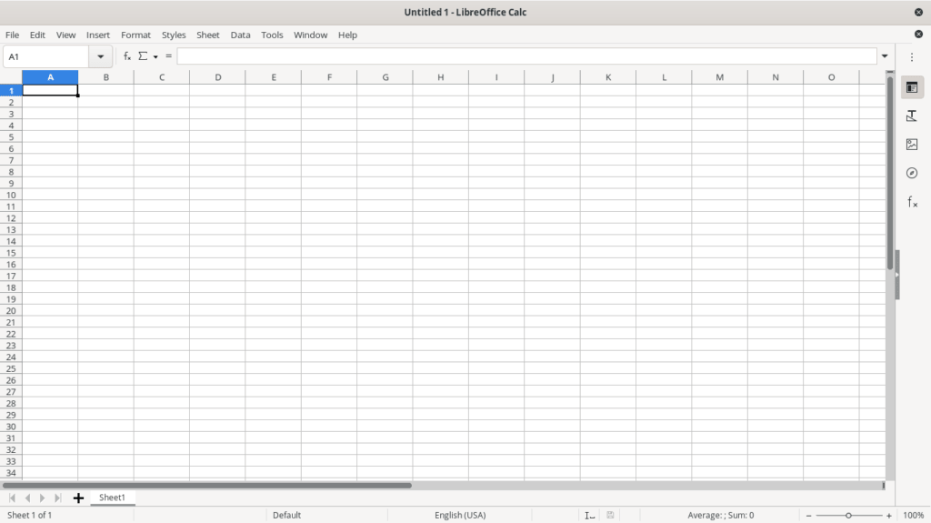 LibreOffice Calc