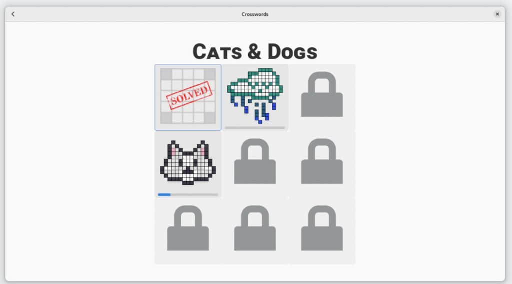 GNOME 填字游戏 - 图片 1
