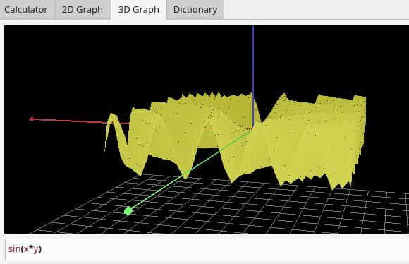 Sine waves in space